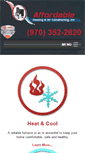 Mobile Screenshot of affordablehvac.com